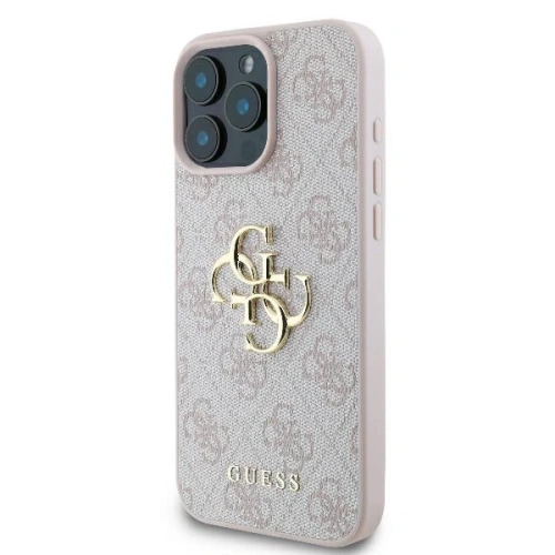 Kup Guess GUHCP16L4GMGPI Apple iPhone 16 Pro hardcase 4G Big Logo růžové - GUE3478 - {ean13} - Sklep Home Screen