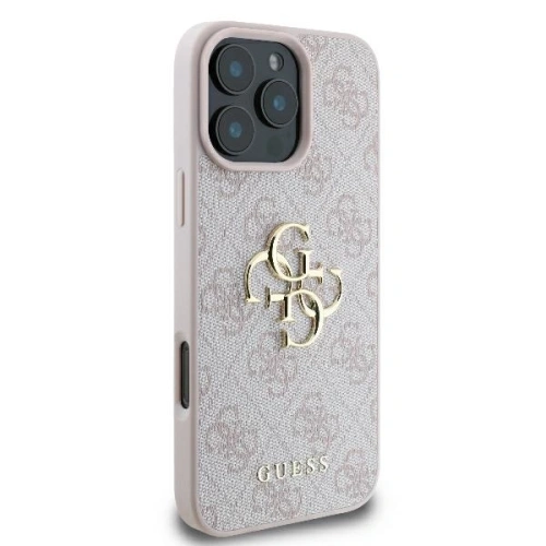 Kup Guess GUHCP16L4GMGPI Apple iPhone 16 Pro hardcase 4G Big Logo růžové - GUE3478 - {ean13} - Sklep Home Screen