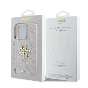 Kup Guess GUHCP16L4GMGPI Apple iPhone 16 Pro hardcase 4G Big Logo růžové - GUE3478 - {ean13} - Sklep Home Screen