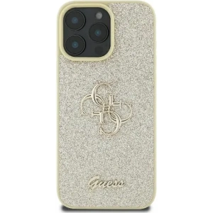 Kup Guess GUHCP16LHG4SGD Apple iPhone 16 Pro hardcase Fixed Glitter Big 4G zlatý - GUE3479 - {ean13} - Sklep Home Screen
