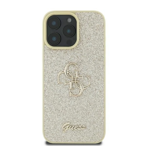 Kup Guess GUHCP16LHG4SGD Apple iPhone 16 Pro hardcase Fixed Glitter Big 4G zlatý - GUE3479 - {ean13} - Sklep Home Screen