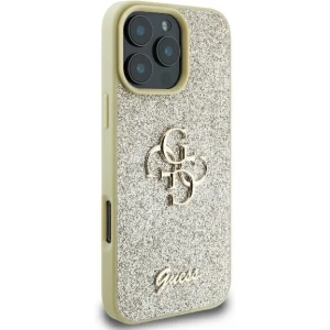 Kup Guess GUHCP16LHG4SGD Apple iPhone 16 Pro hardcase Fixed Glitter Big 4G zlatý - GUE3479 - {ean13} - Sklep Home Screen