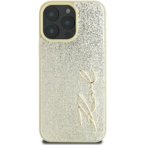Kup Karl Lagerfeld KLHCP16LPFMFBKMD Apple iPhone 16 Pro hardcase Metal Signature zlatý - KLD2136 - {ean13} - Sklep Home Screen