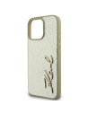 Kup Karl Lagerfeld KLHCP16LPFMFBKMD Apple iPhone 16 Pro hardcase Metal Signature zlatý - KLD2136 - {ean13} - Sklep Home Screen