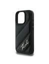 Buy Case Karl Lagerfeld KLHCP16LPQDSMGK Apple iPhone 16 Pro hardcase Quilted Signature black - KLD2137 - {ean13} - Home Screen Store Europe