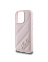 Kup Karl Lagerfeld KLHCP16LPQDSMGP Apple iPhone 16 Pro hardcase Quilted Signature růžový - KLD2138 - {ean13} - Sklep Home Screen