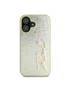 Buy Case Karl Lagerfeld KLHCP16SPFMFBKMD Apple iPhone 16 hardcase Metal Signature gold - KLD2139 - {ean13} - Home Screen Store Europe