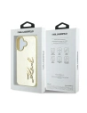 Buy Case Karl Lagerfeld KLHCP16SPFMFBKMD Apple iPhone 16 hardcase Metal Signature gold - KLD2139 - {ean13} - Home Screen Store Europe