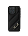 Kup Karl Lagerfeld KLHCP16XPQDSMGK Apple iPhone 16 Pro Max hardcase Quilted Signature negru - KLD2140 - {ean13} - Sklep Home Screen