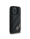 Kup Karl Lagerfeld KLHCP16XPQDSMGK Apple iPhone 16 Pro Max hardcase Quilted Signature negru - KLD2140 - {ean13} - Sklep Home Screen