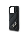 Kup Karl Lagerfeld KLHCP16XPQDSMGK Apple iPhone 16 Pro Max hardcase Quilted Signature negru - KLD2140 - {ean13} - Sklep Home Screen