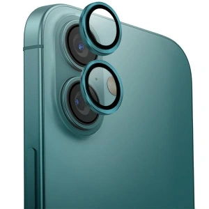Buy Glass for the camera lens UNIQ Optix Aluminium Camera Lens Protector Apple iPhone 16 / 16 Plus emerald - UNIQ1196 - {ean13} - Home Screen Store Europe