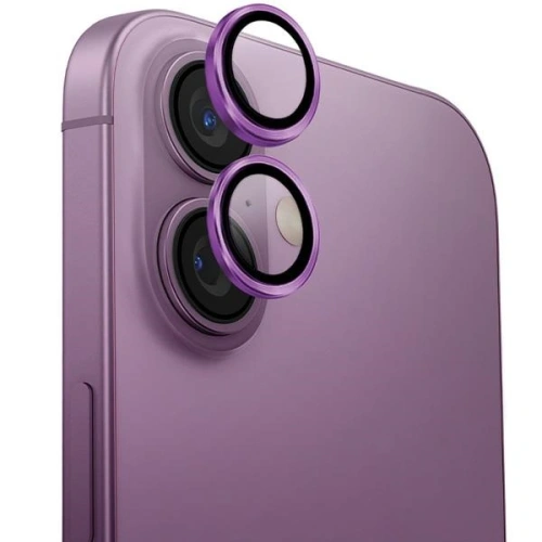 Buy Glass for the camera lens UNIQ Optix Aluminium Camera Lens Protector Apple iPhone 16 / 16 Plus grape pink - UNIQ1197 - {ean13} - Home Screen Store Europe
