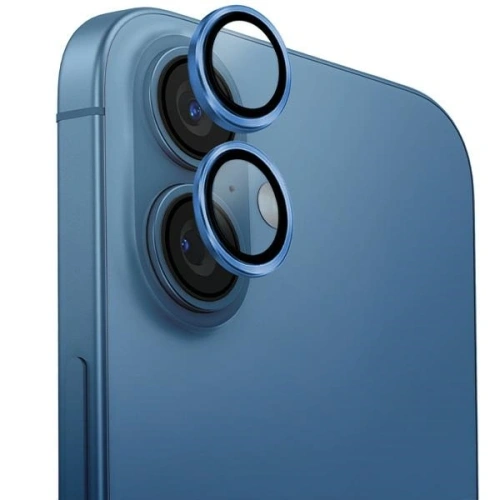 Kup Sticlă pentru obiectivul aparatului UNIQ Optix Aluminium Camera Lens Protector pentru Apple iPhone 16 / 16 Plus, albastru perlă. - UNIQ1199 - {ean13} - Sklep Home Screen