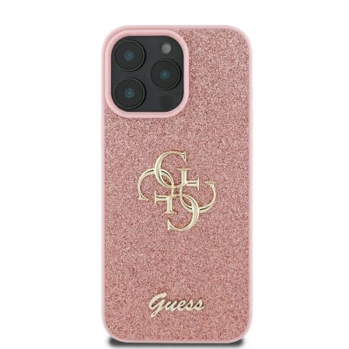Kup Etui Guess GUHCP16LHG4SGP Apple iPhone 16 Pro hardcase Fixed Glitter Big 4G różowy - GUE3480 - {ean13} - Sklep Home Screen