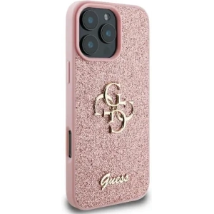 Kup Guess GUHCP16LHG4SGP Apple iPhone 16 Pro hardcase Fixed Glitter Big 4G růžový - GUE3480 - {ean13} - Sklep Home Screen