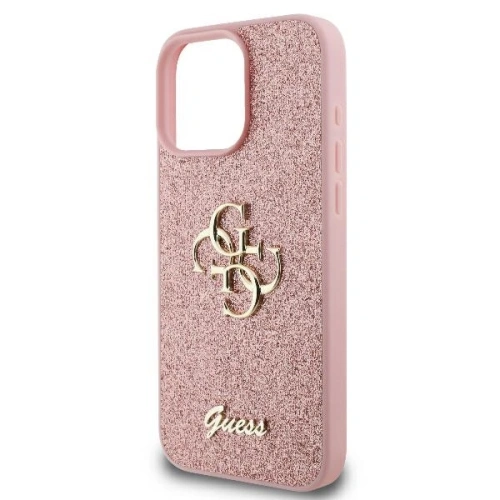 Kup Etui Guess GUHCP16LHG4SGP Apple iPhone 16 Pro hardcase Fixed Glitter Big 4G różowy - GUE3480 - {ean13} - Sklep Home Screen