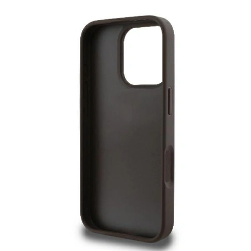 Kup Guess GUHCP16LP4TDPW Apple iPhone 16 Pro kemény tok Bőr 4G Háromszög Strassz MagSafe barna - GUE3484 - {ean13} - Sklep Home Screen
