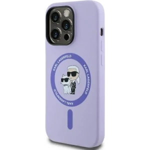 Kup Karl Lagerfeld KLHMP14XSCMKCRHU Apple iPhone 14 Pro Max hardcase silikon Karl&Choupette Heads Ring MagSafe purpurový - KLD2142 - {ean13} - Sklep Home Screen