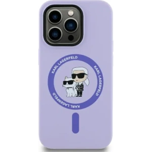 Kup Karl Lagerfeld KLHMP14XSCMKCRHU Apple iPhone 14 Pro Max hardcase silikon Karl&Choupette Heads Ring MagSafe purpurový - KLD2142 - {ean13} - Sklep Home Screen
