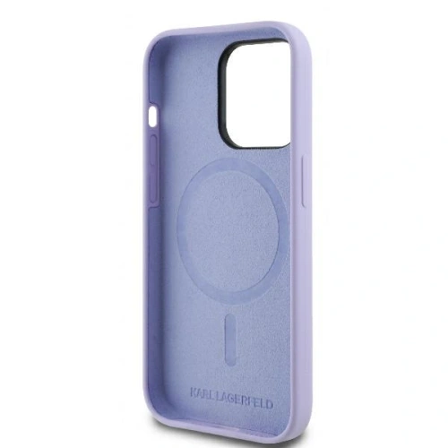 Buy Case Karl Lagerfeld KLHMP14XSCMKCRHU Apple iPhone 14 Pro Max hardcase Silicone Karl&Choupette Heads Ring MagSafe purple - KLD2142 - {ean13} - Home Screen Store Europe