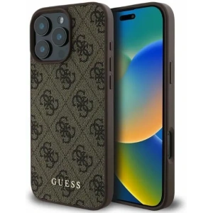 Kup Případ Guess GUHCP16LG4GFBR Apple iPhone 16 Pro tvrdý obal 4G Classic hnědý - GUE3485 - {ean13} - Sklep Home Screen