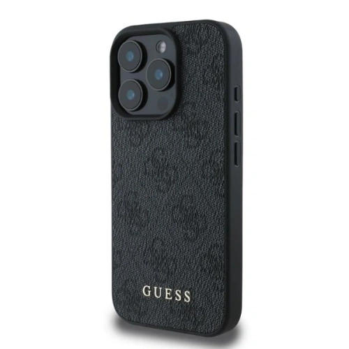 Buy Case Guess GUHCP16LG4GFGR Apple iPhone 16 Pro hardcase 4G Classic black - GUE3486 - {ean13} - Home Screen Store Europe