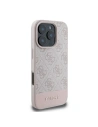 Kup Případ Guess GUHCP16LG4GLPI tvrdý obal pro Apple iPhone 16 Pro 4G dolní pruh růžový - GUE3491 - {ean13} - Sklep Home Screen