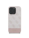 Kup Případ Guess GUHCP16LG4GLPI tvrdý obal pro Apple iPhone 16 Pro 4G dolní pruh růžový - GUE3491 - {ean13} - Sklep Home Screen