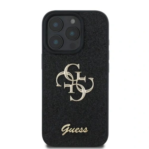 Kup Etui Guess GUHCP16LHG4SGK Apple iPhone 16 Pro hardcase Fixed Glitter Big 4G czarny - GUE3492 - {ean13} - Sklep Home Screen