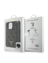 Kup Případ Guess GUHCP16LP4TDSCPW Apple iPhone 16 Pro tvrdý obal Kožený kovový logo Strass Crossbody hnědý - GUE3496 - {ean13} - Sklep Home Screen