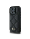 Kup Případ Guess GUHCP16LPSQSQSK tvrdý kryt pro Apple iPhone 16 Pro s prošívaným kovovým logem černý - GUE3497 - {ean13} - Sklep Home Screen