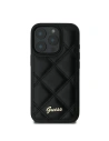 Kup Případ Guess GUHCP16LPSQSQSK tvrdý kryt pro Apple iPhone 16 Pro s prošívaným kovovým logem černý - GUE3497 - {ean13} - Sklep Home Screen