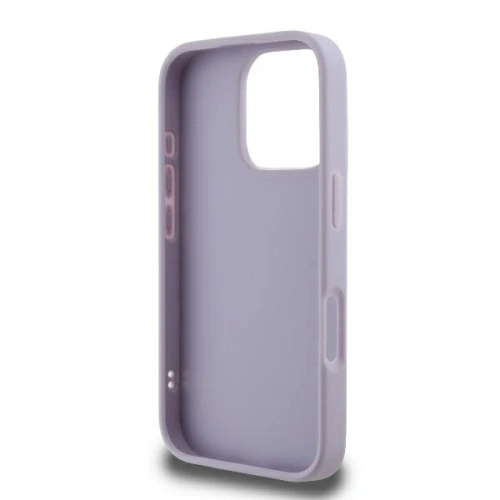 Kup Caz Guess GUHCP16LPSQSQSU hardcase pentru Apple iPhone 16 Pro cu logo metalic matlasat de culoare mov deschis - GUE3499 - {ean13} - Sklep Home Screen