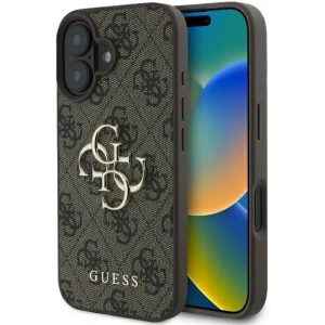 Buy Case Guess GUHCP16M4GMGBR Apple iPhone 16 Plus hardcase 4G Big Logo brown - GUE3500 - {ean13} - Home Screen Store Europe