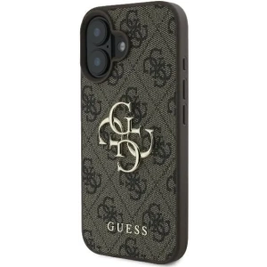 Kup Caz Guess GUHCP16M4GMGBR Apple iPhone 16 Plus husă dură 4G Logo mare maro - GUE3500 - {ean13} - Sklep Home Screen
