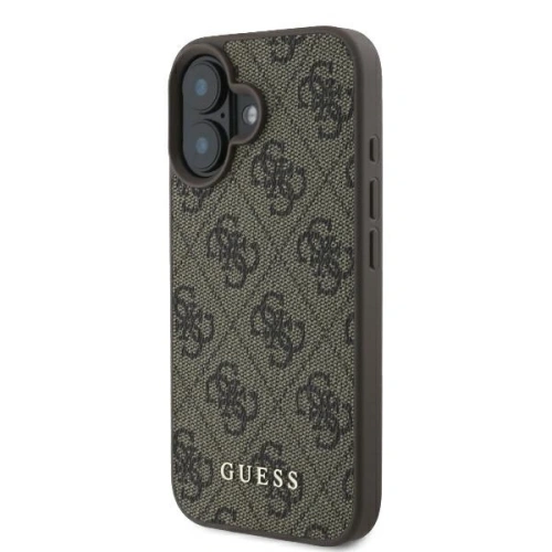 Kup Etui Guess GUHCP16MG4GFBR Apple iPhone 16 Plus hardcase 4G Classic brązowy - GUE3501 - {ean13} - Sklep Home Screen