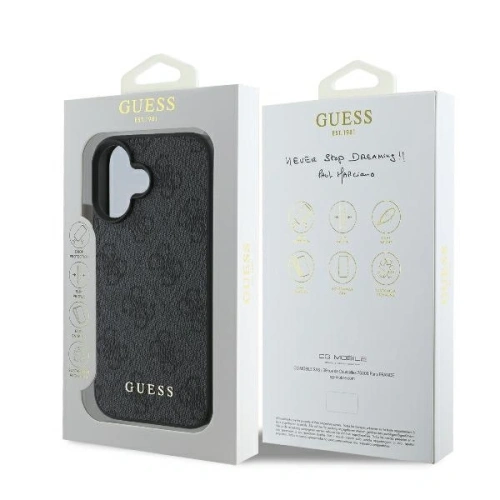 Kup Případ Guess GUHCP16MG4GFGR tvrdý obal pro Apple iPhone 16 Plus 4G Classic černý - GUE3502 - {ean13} - Sklep Home Screen