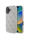 Fall Guess GUHCP16MG4GFPI Apple iPhone 16 Plus Hardcase 4G Klassisch Pink - iPhone 16 Plus - Guess