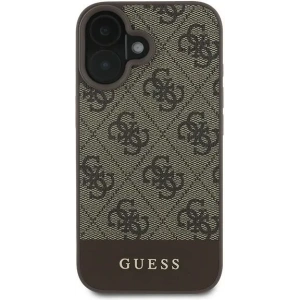 Kup Caz Guess GUHCP16MG4GLBR Apple iPhone 16 Plus husă tare 4G Stripe de jos maro - GUE3504 - {ean13} - Sklep Home Screen