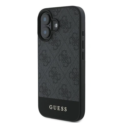 Kup Etui Guess GUHCP16MG4GLGR Apple iPhone 16 Plus hardcase 4G Bottom Stripe szary - GUE3505 - {ean13} - Sklep Home Screen
