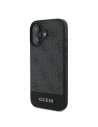 Kup Caz Guess GUHCP16MG4GLGR husă tare Apple iPhone 16 Plus 4G Stripe de jos gri - GUE3505 - {ean13} - Sklep Home Screen