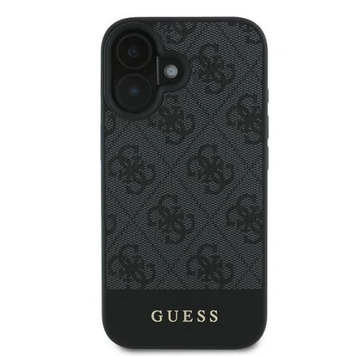 Kup Etui Guess GUHCP16MG4GLGR Apple iPhone 16 Plus hardcase 4G Bottom Stripe szary - GUE3505 - {ean13} - Sklep Home Screen