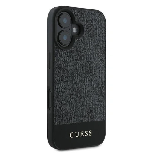 Kup Etui Guess GUHCP16MG4GLGR Apple iPhone 16 Plus hardcase 4G Bottom Stripe szary - GUE3505 - {ean13} - Sklep Home Screen