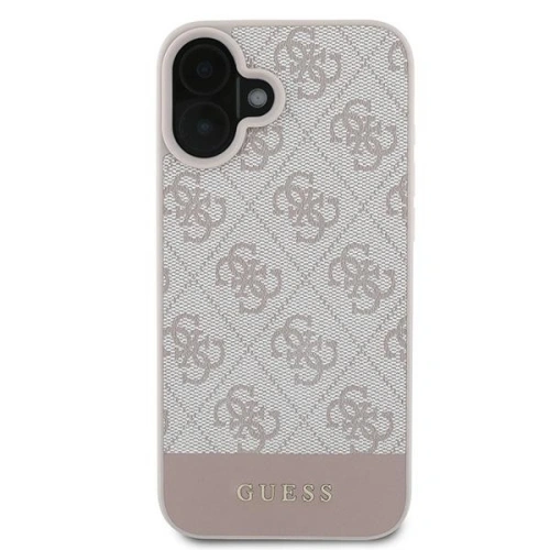 Kup Caz Guess GUHCP16MG4GLPI hardcase Apple iPhone 16 Plus 4G Stripe de jos roz - GUE3506 - {ean13} - Sklep Home Screen