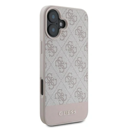 Kup Eset Guess GUHCP16MG4GLPI Apple iPhone 16 Plus kemény tok 4G Alsó csík rózsaszín - GUE3506 - {ean13} - Sklep Home Screen