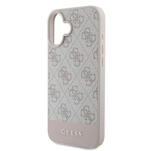 Kup Caz Guess GUHCP16MG4GLPI hardcase Apple iPhone 16 Plus 4G Stripe de jos roz - GUE3506 - {ean13} - Sklep Home Screen