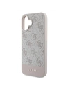 Buy Case Guess GUHCP16MG4GLPI Apple iPhone 16 Plus hardcase 4G Bottom Stripe pink - GUE3506 - {ean13} - Home Screen Store Europe