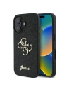 Etui Guess GUHCP16MHG4SGK Apple iPhone 16 Plus hardcase Fixed Glitter Big 4G fekete - iPhone 16 Plus - Guess