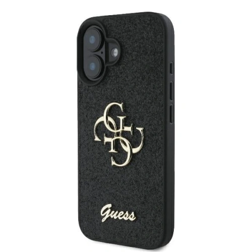 Kup Fall Guess GUHCP16MHG4SGK Apple iPhone 16 Plus Hartschale Fixierte Glitzer Big 4G schwarz - GUE3508 - {ean13} - Sklep Home Screen
